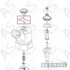 Injecteur Peugeot Citroen 1.4 HDI Bosch 0445110252